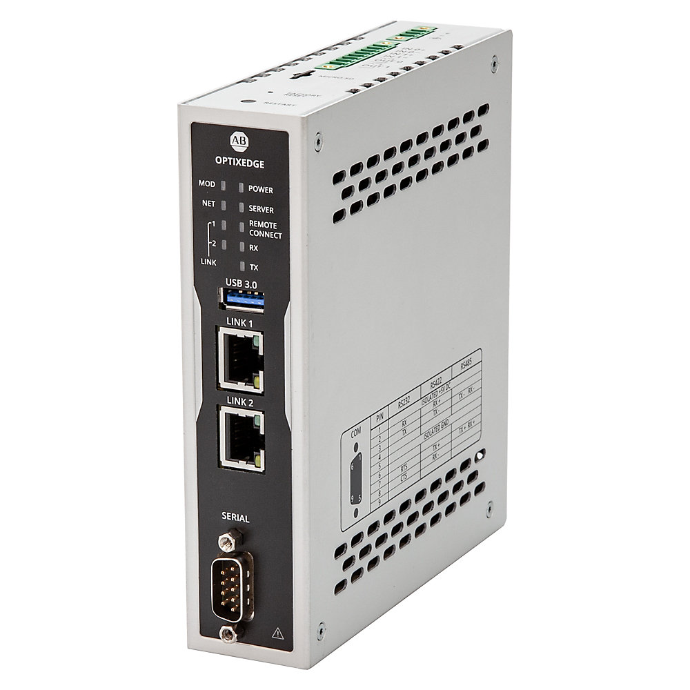 OptixEdge Allen Bradley Rockwell Automation per edge computing industriale